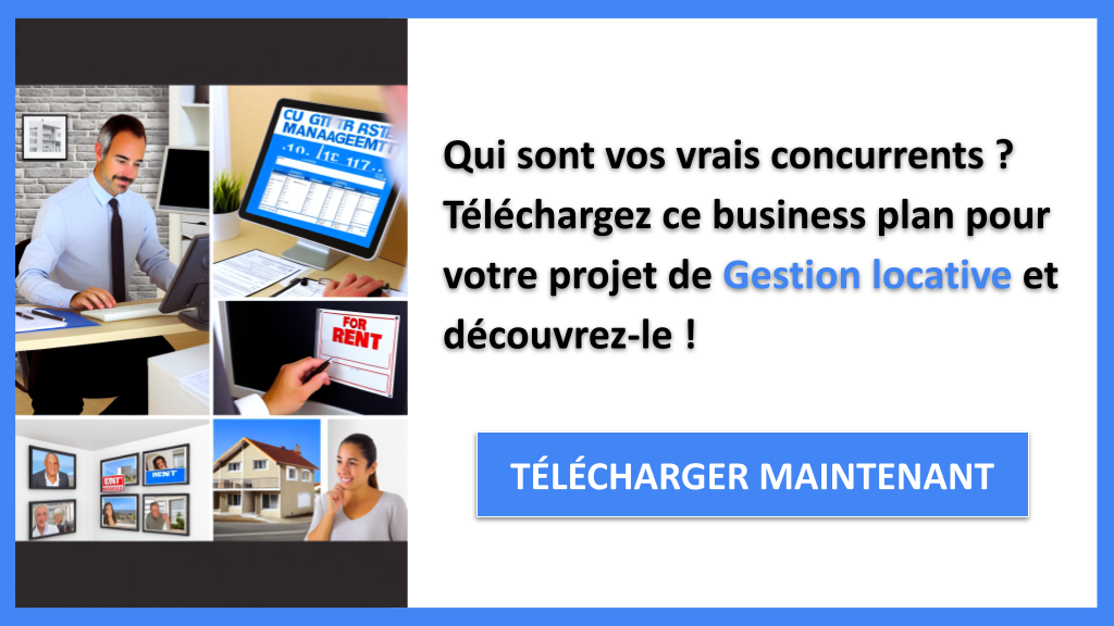 Exemple Business Plan pour Gestion locative - Étude de la Concurrence Gestion locative- CTA1