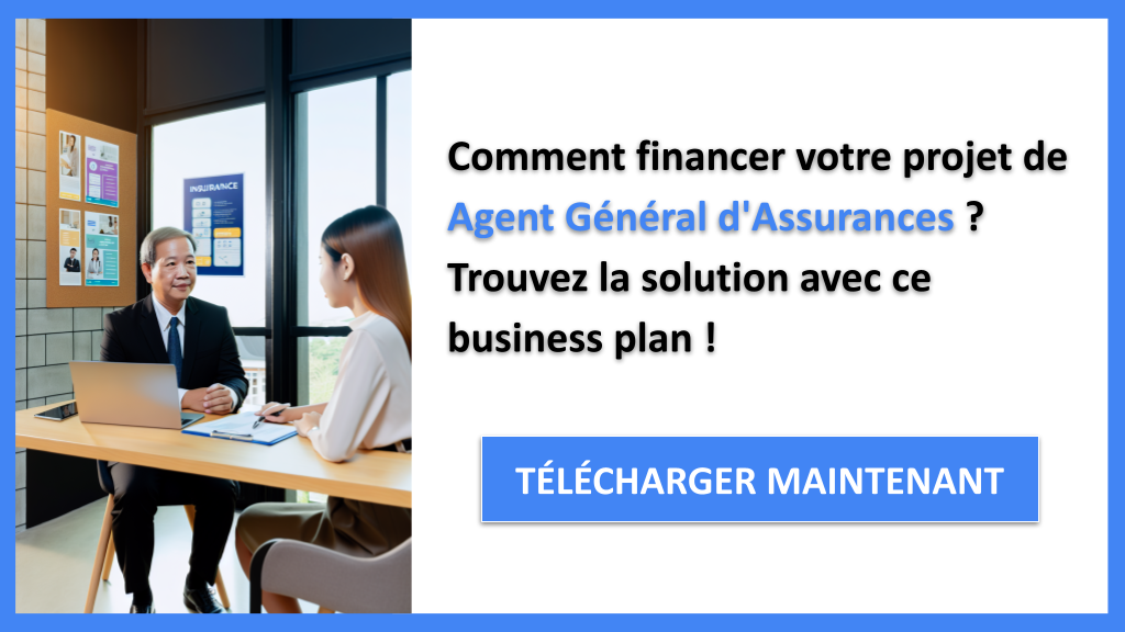 Exemple Business Plan pour Agent Général d'Assurances - Financement Agent Général d'Assurances- CTA1