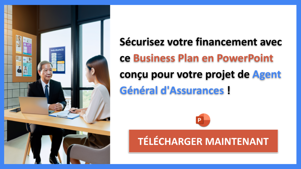 Exemple Business Plan pour Agent Général d'Assurances - Financement Agent Général d'Assurances- CTA3