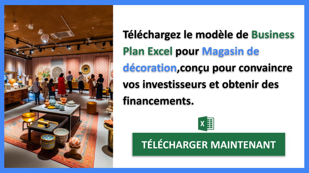 Exemple Business Plan pour Magasin de décoration - Financement Magasin de décoration- CTA2