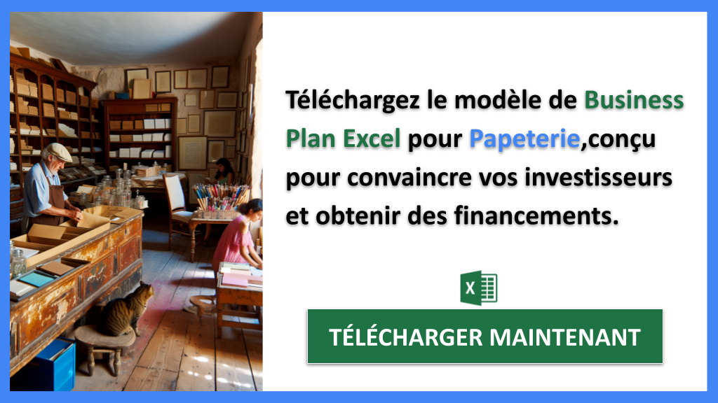 Exemple Business Plan pour Papeterie - Financement Papeterie- CTA2