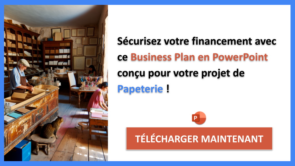 Exemple Business Plan pour Papeterie - Financement Papeterie- CTA3
