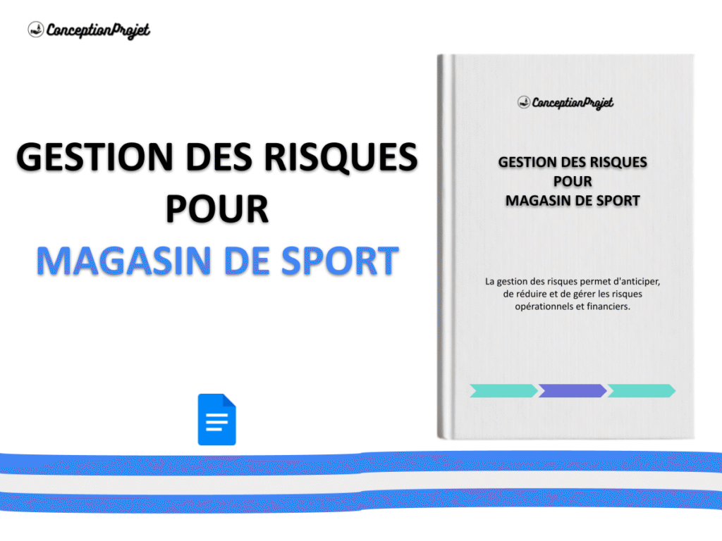Comment Optimiser la Gestion des Risques dans le Projet Magasin de Sport ? 2 Gestion des Risques Magasin de Sport Cover