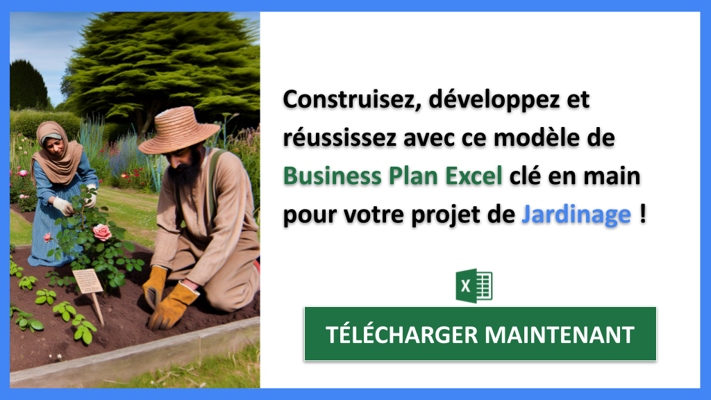 Exemple Business Plan pour Jardinage - Jardinage Guide de Création- CTA3