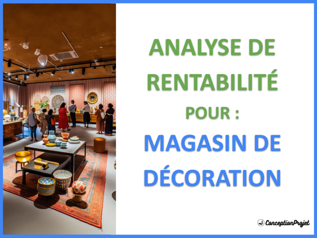 Magasin de decoration Revenus Rentabilite Cover
