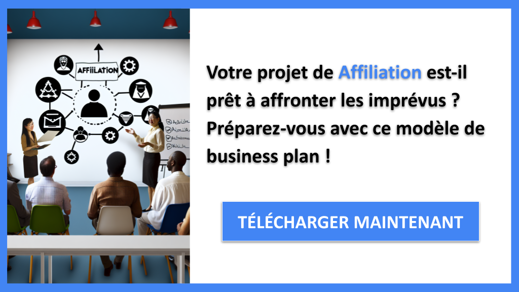 Exemple Business Plan pour Affiliation - Gestion des Risques Affiliation- CTA1