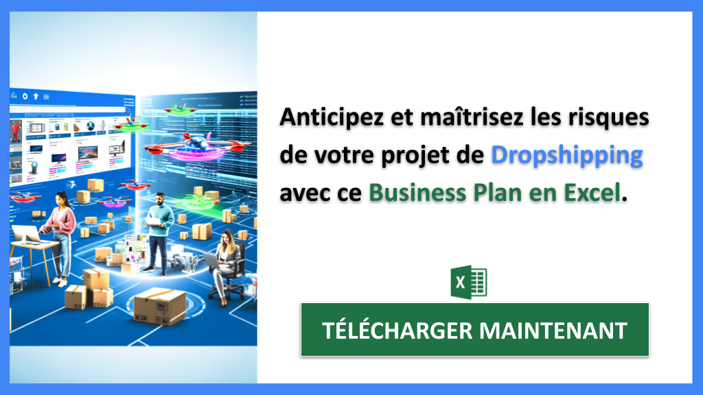 Exemple Business Plan pour Dropshipping - Gestion des Risques Dropshipping- CTA2
