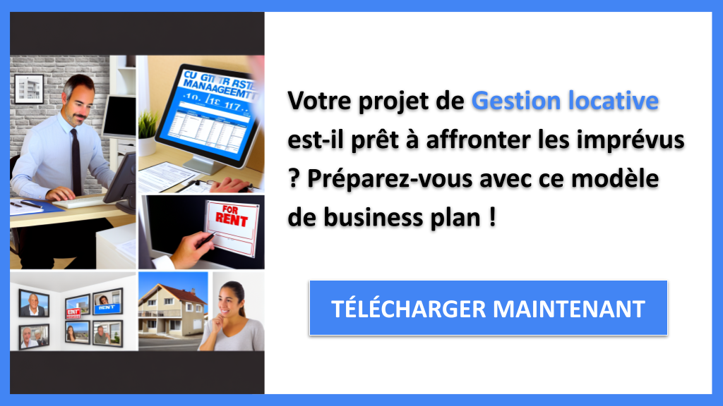 Exemple Business Plan pour Gestion locative - Gestion des Risques Gestion locative- CTA1