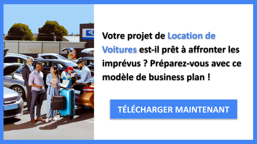 Exemple Business Plan pour Location de Voitures - Gestion des Risques Location de Voitures- CTA1