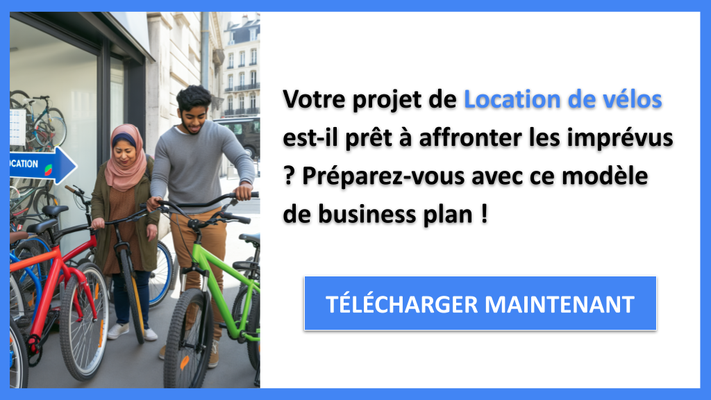 Exemple Business Plan pour Location de vélos - Gestion des Risques Location de vélos- CTA1