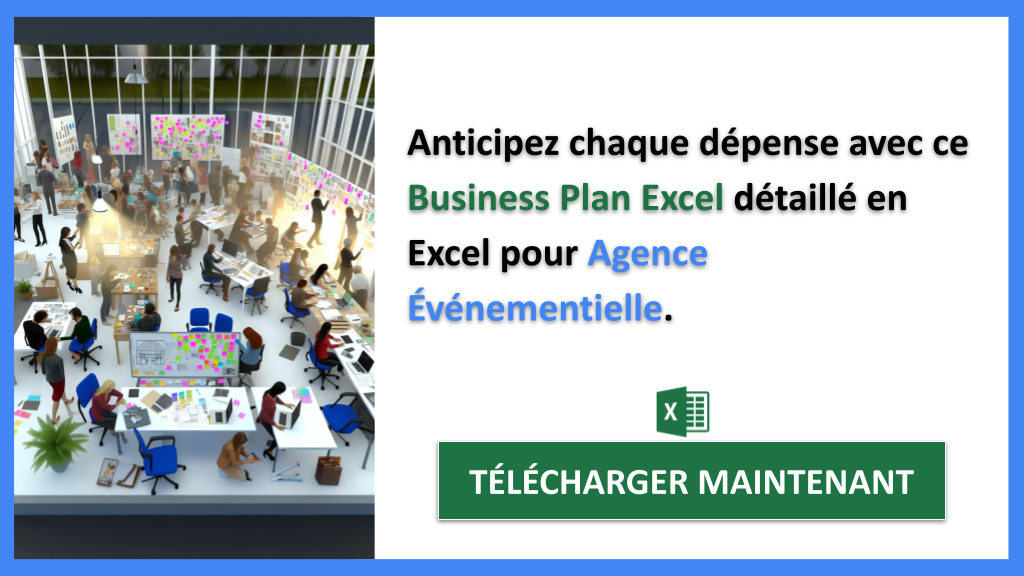Exemple Business Plan pour Agence Événementielle - Agence événementielle Plan financier Exemple- CTA2