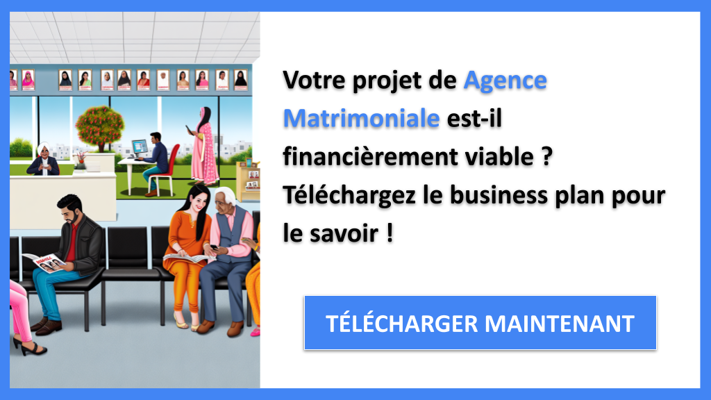 Exemple Business Plan pour Agence Matrimoniale - Agence matrimoniale Plan financier Exemple- CTA1