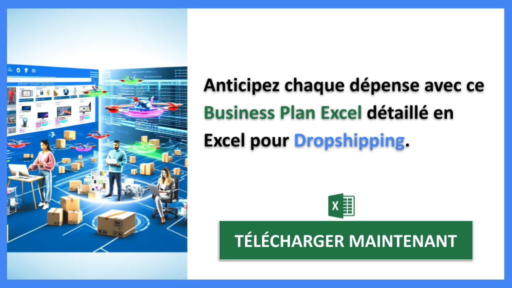 Exemple Business Plan pour Dropshipping - Dropshipping Plan financier Exemple- CTA2