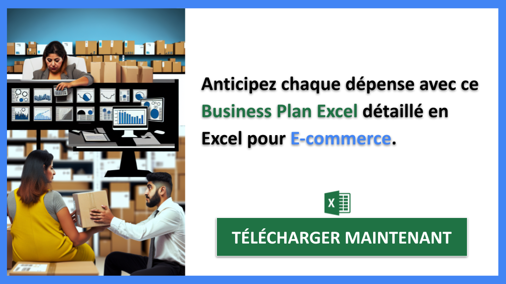 Prévisionnel Financier pour un Site E-commerce : Modèle à Télécharger 7 Exemple Business Plan pour E-commerce - E-commerce Plan financier Exemple- CTA2