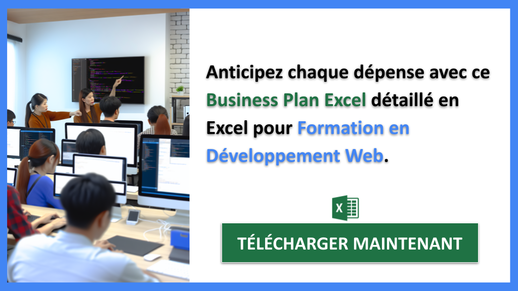 Exemple Business Plan pour Formation en Développement Web - Formation en développement web Plan financier Exemple- CTA2