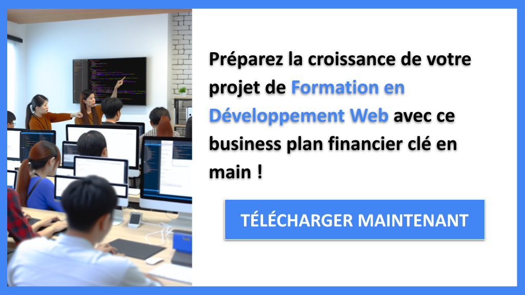 Exemple Business Plan pour Formation en Développement Web - Formation en développement web Plan financier Exemple- CTA3