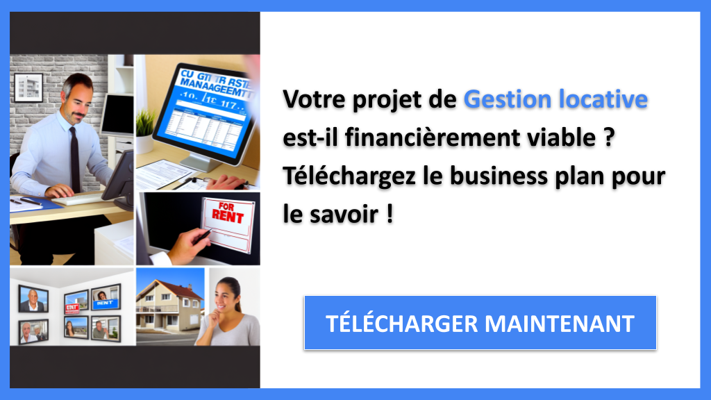 Exemple Business Plan pour Gestion locative - Gestion locative Plan financier Exemple- CTA1