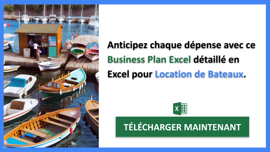 Comment réaliser un Plan Financier pour une Location de Bateaux étape par étape ? 7 Exemple Business Plan pour Location de Bateaux - Location de bateaux Prévisionnel financier Exemple- CTA2
