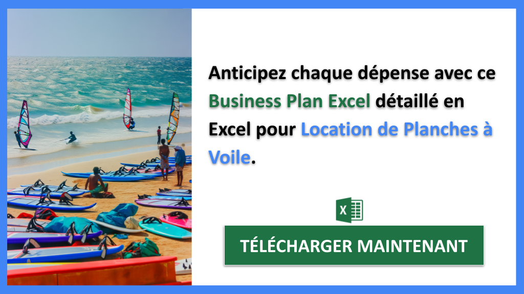 Exemple Business Plan pour Location de Planches à Voile - Location de planches à voile Plan financier Exemple- CTA2
