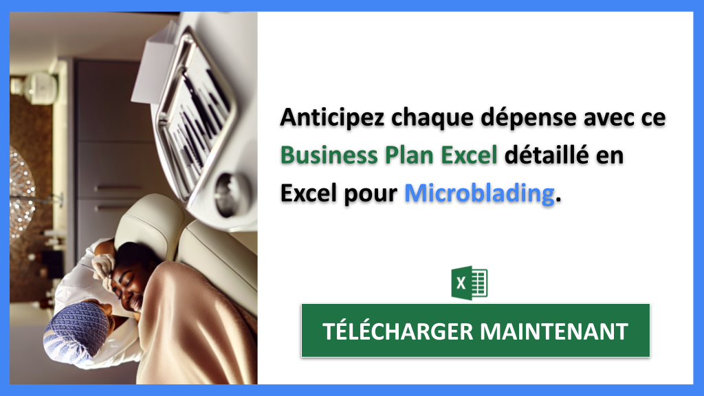 Exemple Business Plan pour Microblading - Microblading Plan financier Exemple- CTA2