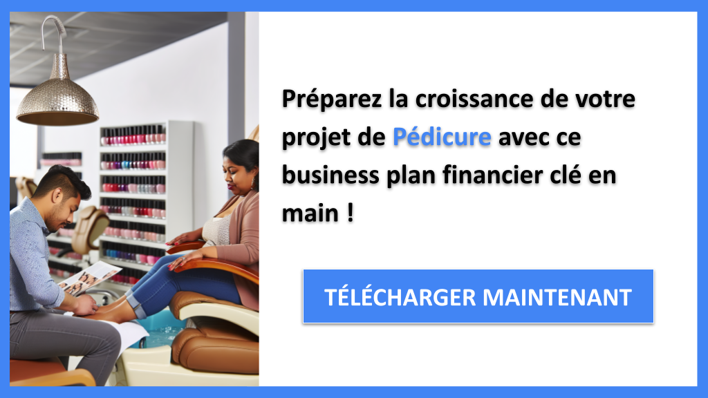 Exemple Business Plan pour Pédicure - Pédicure Prévisionnel financier Exemple- CTA3