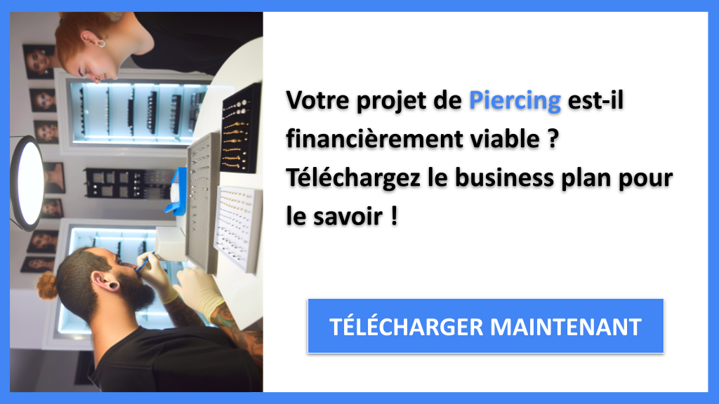 Exemple Business Plan pour Piercing - Piercing Prévisionnel financier Exemple- CTA1
