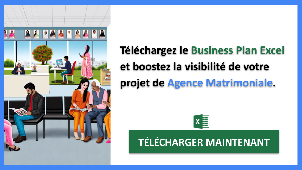 Exemple Business Plan pour Agence Matrimoniale - Plan Marketing Agence Matrimoniale- CTA2