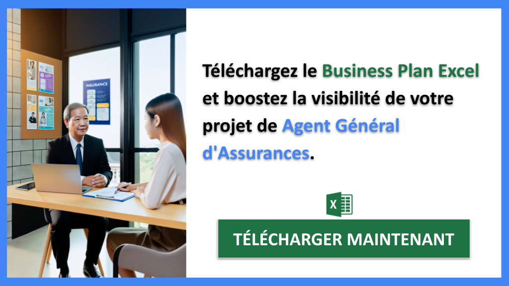 Exemple Business Plan pour Agent Général d'Assurances - Plan Marketing Agent Général d'Assurances- CTA2
