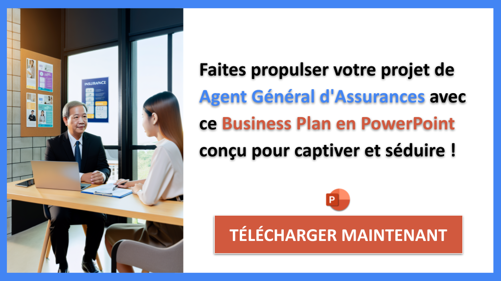 Exemple Business Plan pour Agent Général d'Assurances - Plan Marketing Agent Général d'Assurances- CTA3
