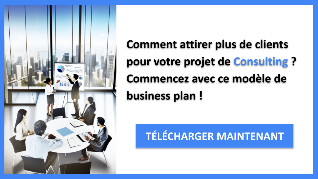 Exemple Business Plan pour Consulting - Plan Marketing Consulting- CTA1