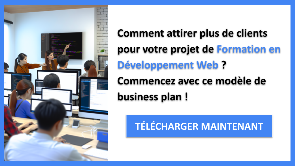 Plan Marketing Formation en Développement Web : Techniques Incontournables 6 Exemple Business Plan pour Formation en Développement Web - Plan Marketing Formation en Développement Web- CTA1