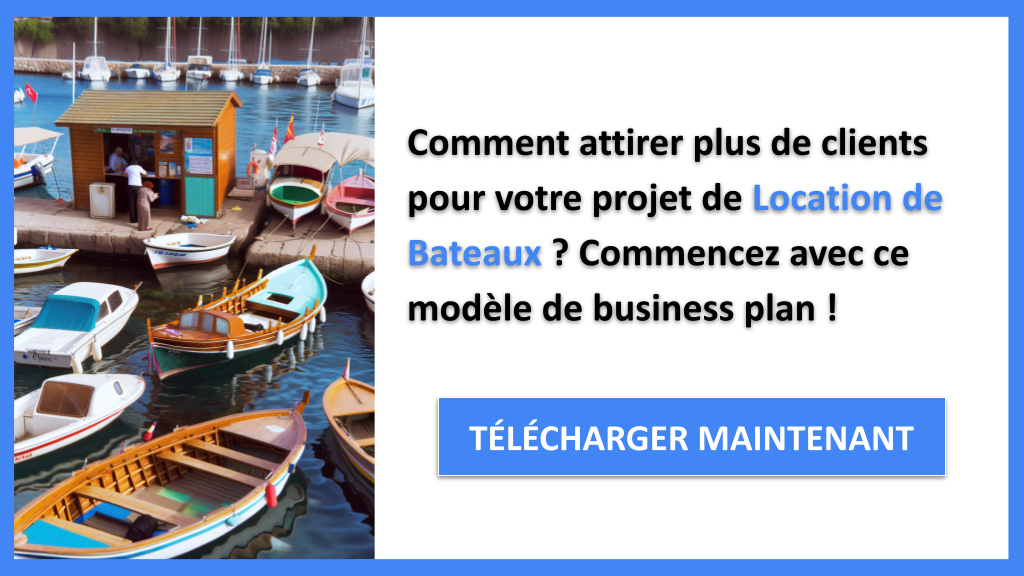 Exemple Business Plan pour Location de Bateaux - Plan Marketing Location de Bateaux- CTA1
