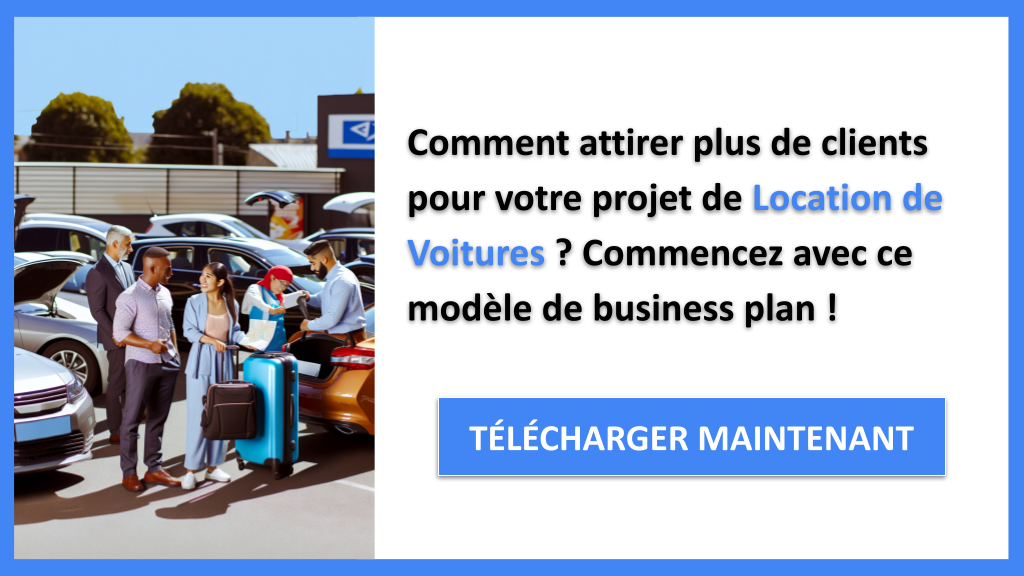 Exemple Business Plan pour Location de Voitures - Plan Marketing Location de Voitures- CTA1