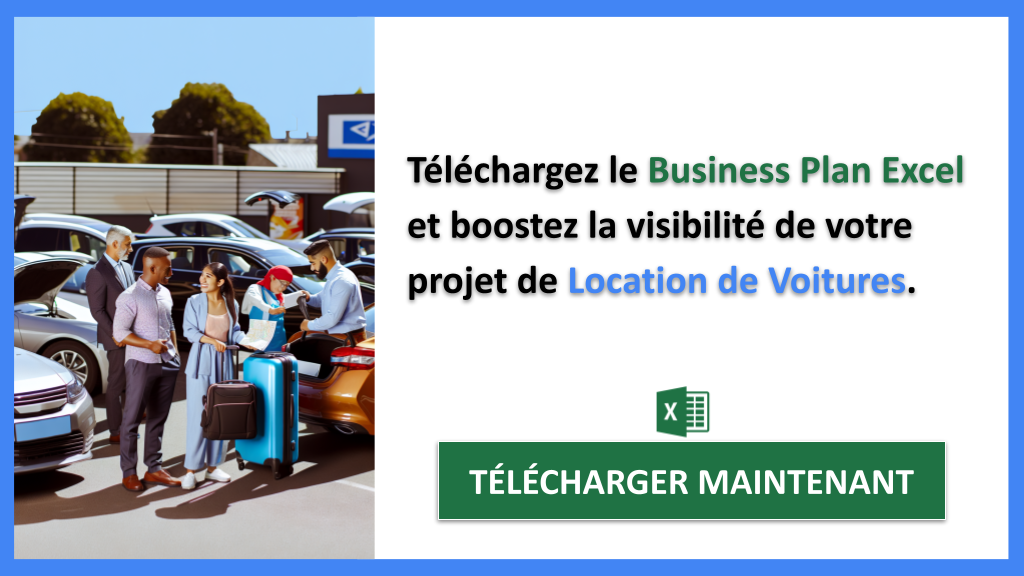 Exemple Business Plan pour Location de Voitures - Plan Marketing Location de Voitures- CTA2