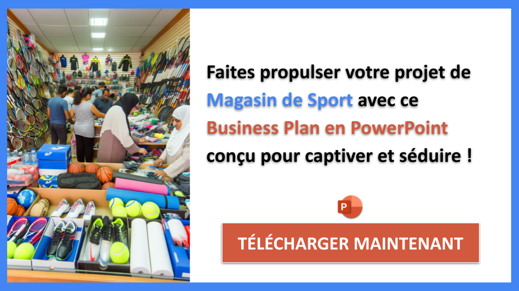 Exemple Business Plan pour Magasin de Sport - Plan Marketing Magasin de Sport- CTA3
