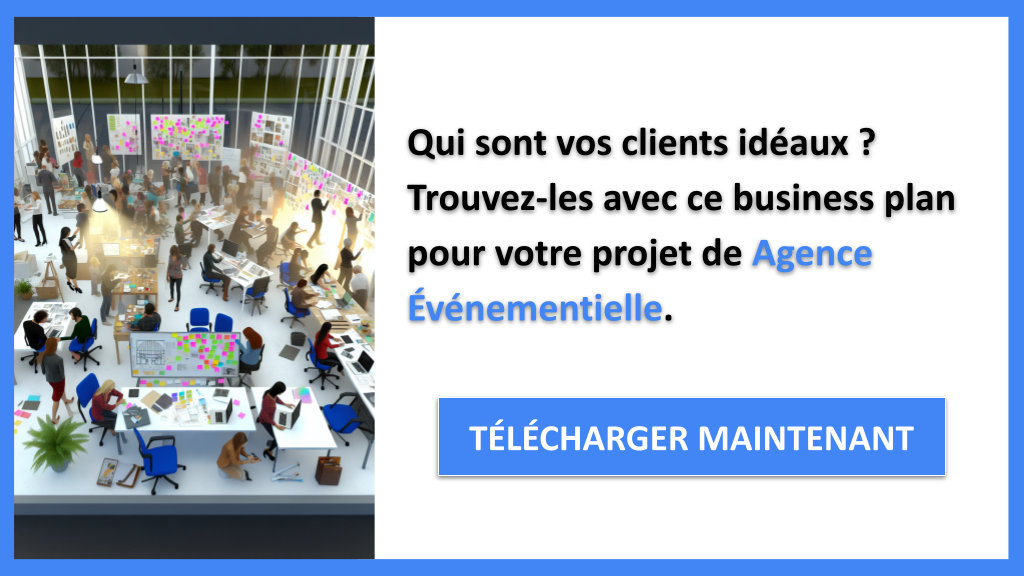 Exemple Business Plan pour Agence Événementielle - Segments Clients Agence Événementielle- CTA1