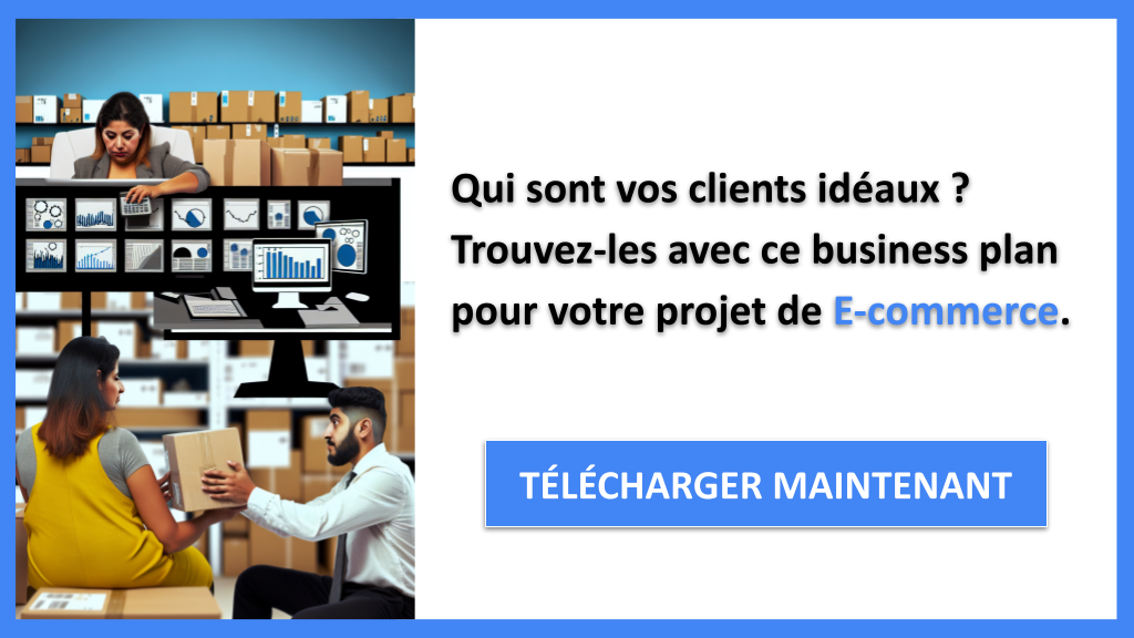 Exemple Business Plan pour E-commerce - Segments Clients E-commerce- CTA1