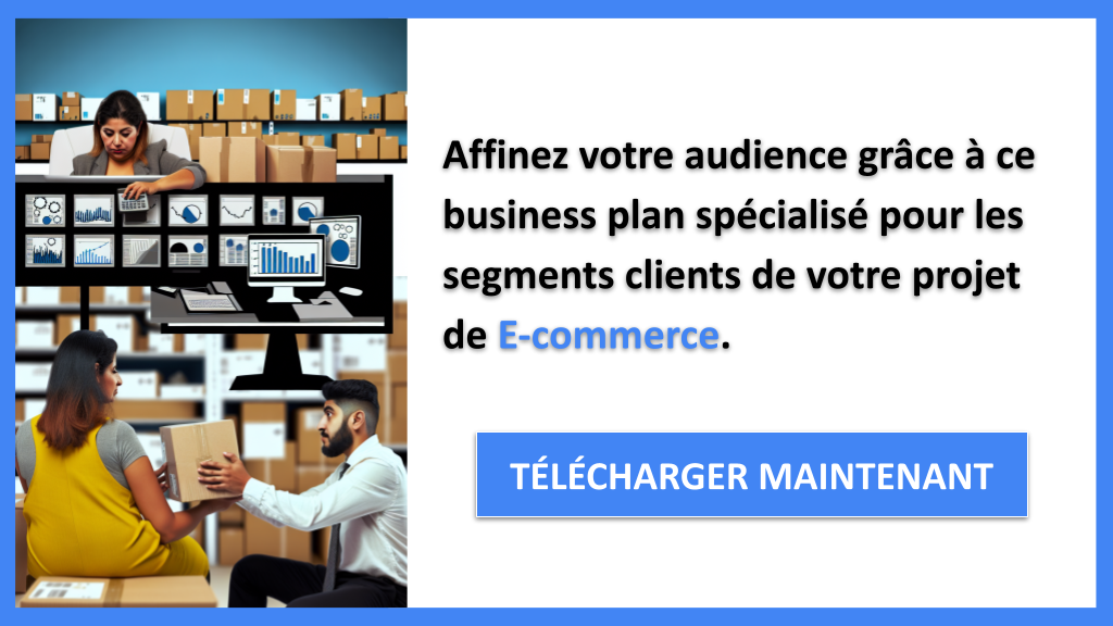 Exemple Business Plan pour E-commerce - Segments Clients E-commerce- CTA2