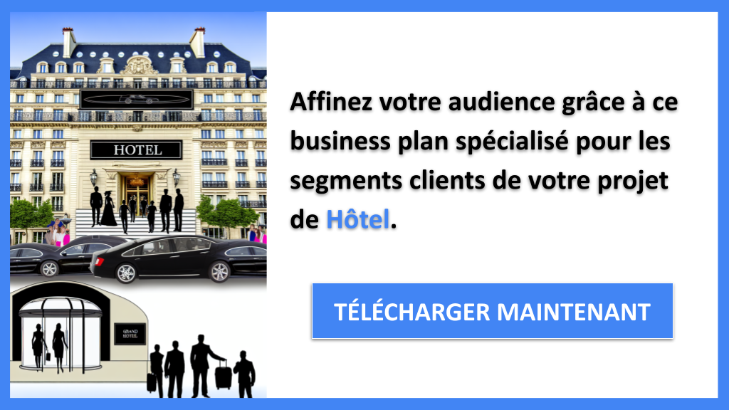 Segments Clients et Hôtel : Méthodes Innovantes pour une Meilleure Performance 7 Exemple Business Plan pour Hôtel - Segments Clients Hôtel- CTA2