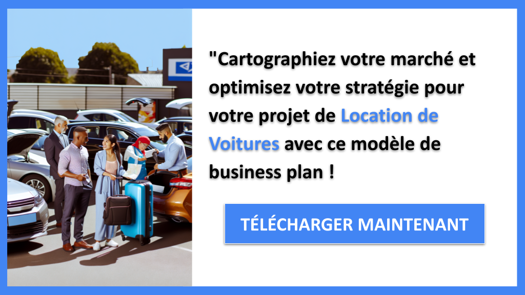 Exemple Business Plan pour Location de Voitures - Segments Clients Location de Voitures- CTA3