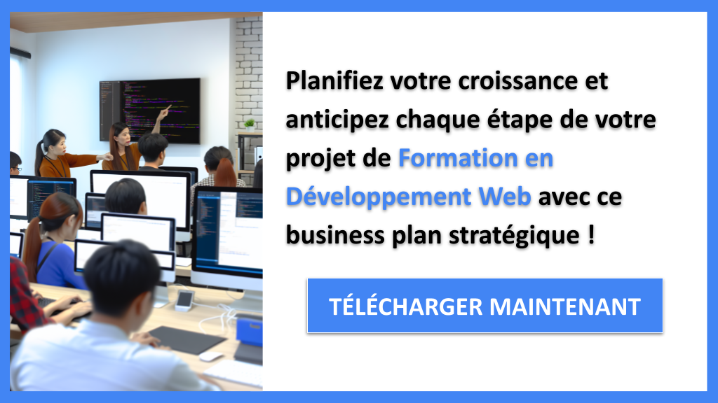 Exemple Business Plan pour Formation en Développement Web - Stratégies de Croissance Formation en Développement Web- CTA3