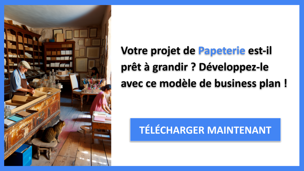 Exemple Business Plan pour Papeterie - Stratégies de Croissance Papeterie- CTA1