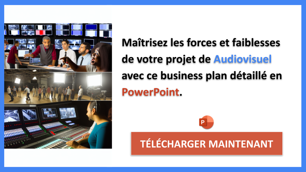 Analyse SWOT pour une Entreprise Audiovisuelle : Exemples Concrets et Résultats Impressionnants 7 Exemple Business Plan pour Audiovisuel - Exemple Analyse SWOT Audiovisuel- CTA2