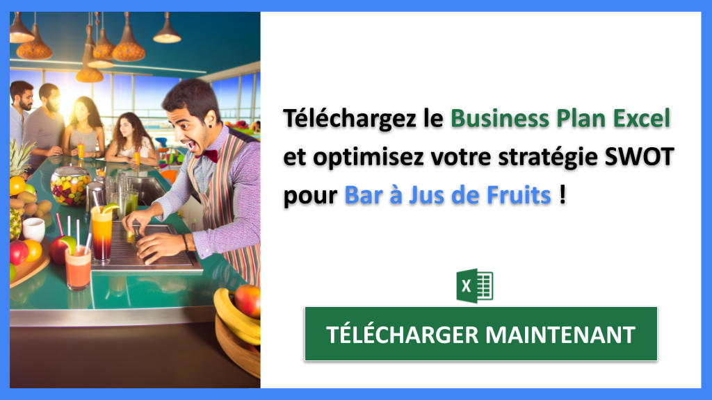 Comment élaborer une Analyse SWOT pour un Bar à Jus de Fruits ? Astuces et Conseils 8 Exemple Business Plan pour Bar à Jus de Fruits - Exemple Analyse SWOT Bar à Jus de Fruits- CTA3