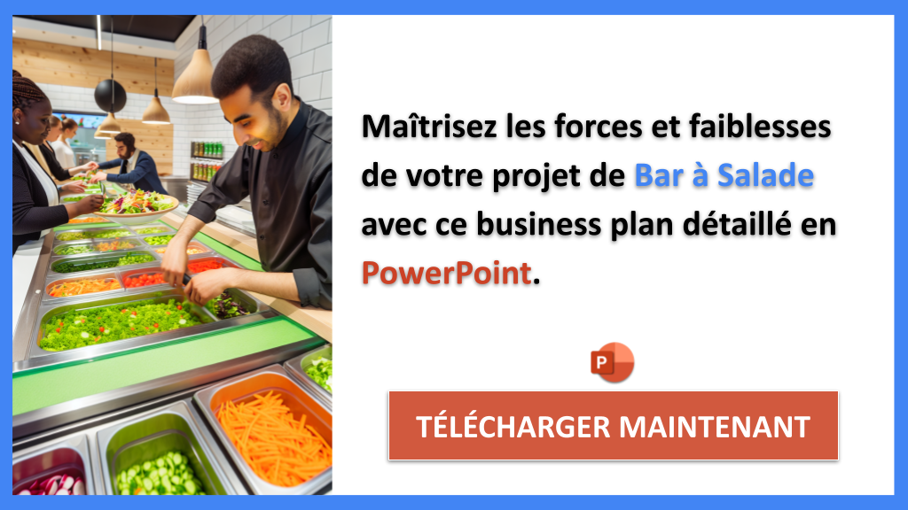 Exemple Business Plan pour Bar à Salade - Exemple Analyse SWOT Bar à Salade- CTA2