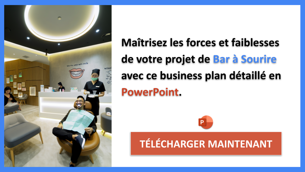 Exemple Business Plan pour Bar à Sourire - Exemple Analyse SWOT Bar à Sourire- CTA2