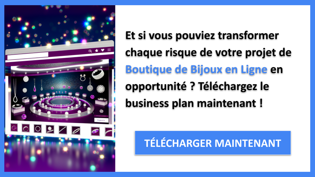 Exemple Business Plan pour Boutique de Bijoux en Ligne - Exemple Analyse SWOT Boutique de Bijoux en Ligne- CTA1
