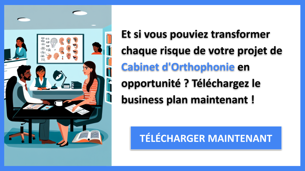 Exemple Business Plan pour Cabinet d'Orthophonie - Exemple Analyse SWOT Cabinet d'Orthophonie- CTA1