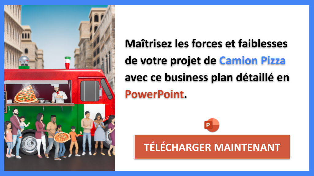 Exemple Business Plan pour Camion Pizza - Exemple Analyse SWOT Camion Pizza- CTA2