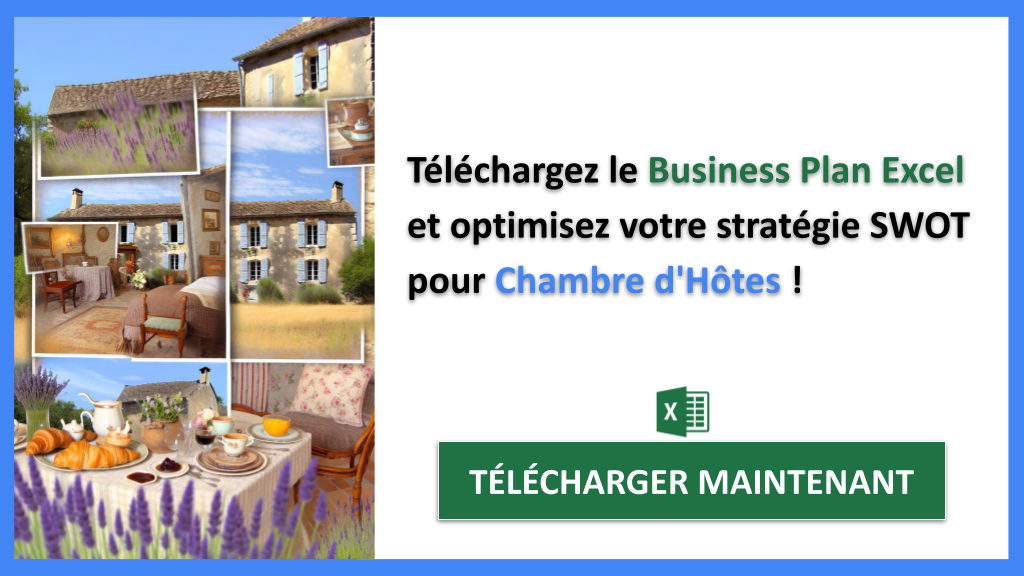 Exemple Business Plan pour Chambre d'Hôtes - Exemple Analyse SWOT Chambre d'Hôtes- CTA3